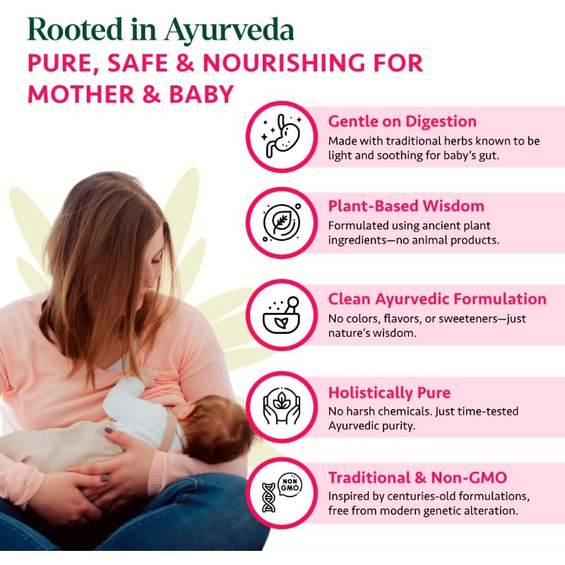 60 Kapsül Ayurvedik Emzirme De - Ayurvedic & Herbal Wellness Kits incelemesi ve fiyatı