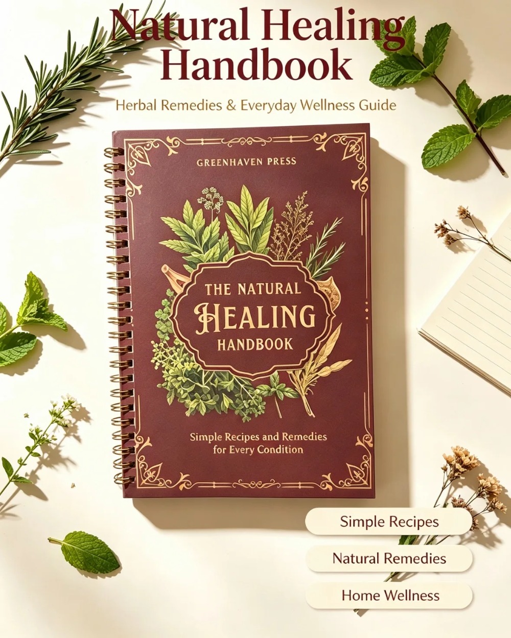 Doğal İyileşme El Kitabı Doğal - Herbal And Wellness incelemesi ve fiyatı